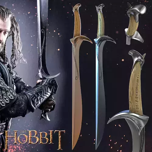 SWORD of THORIN OAKENSHIELD  - Orcrist from The Hobbit 3D print model