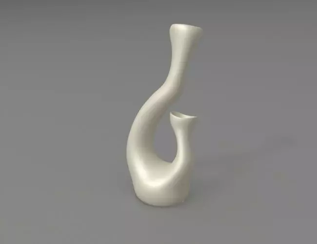 Abstract Vase 3D print model_0