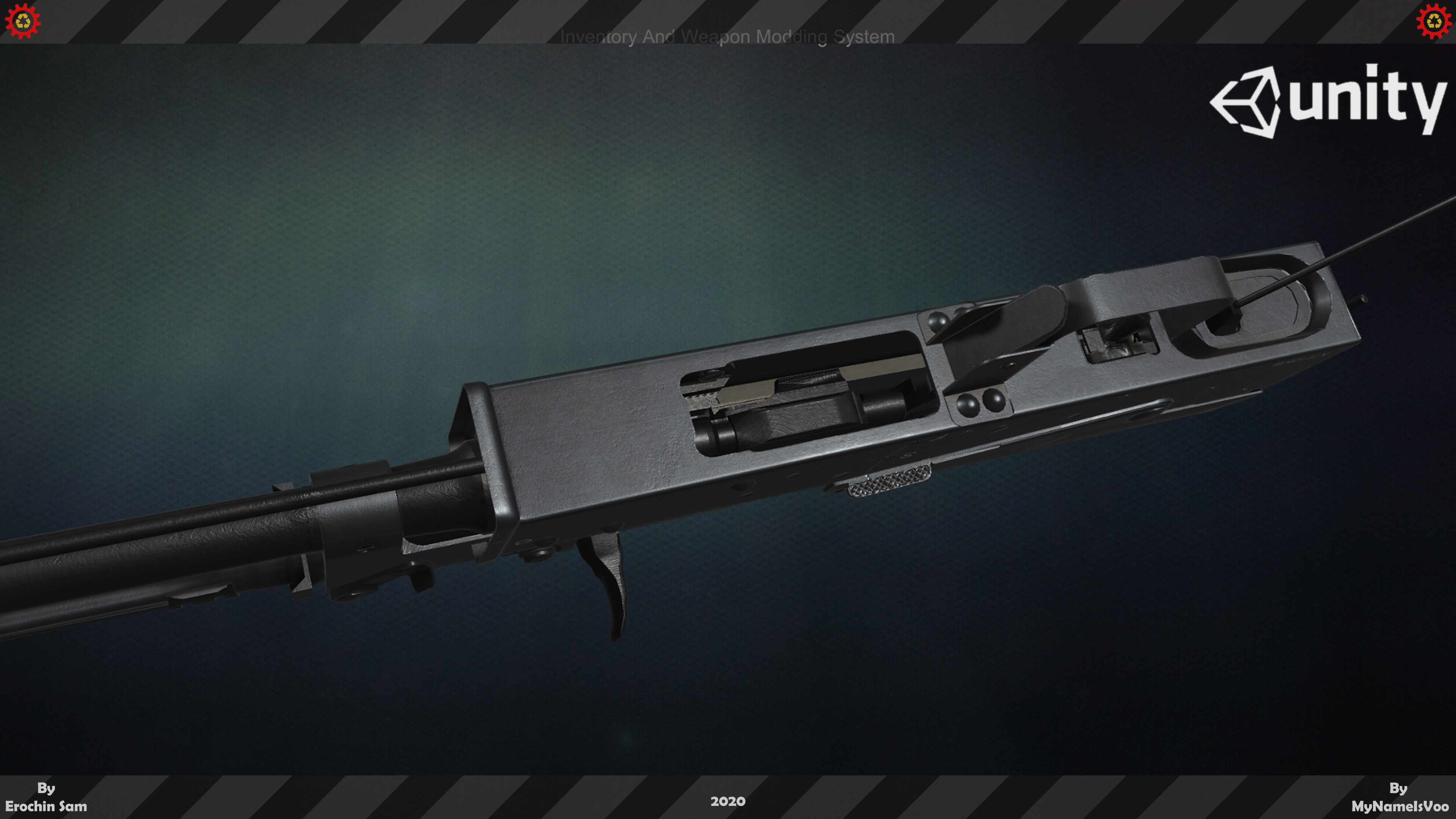 Ak47M1 Fully Detailed Low-poly 3D model_15