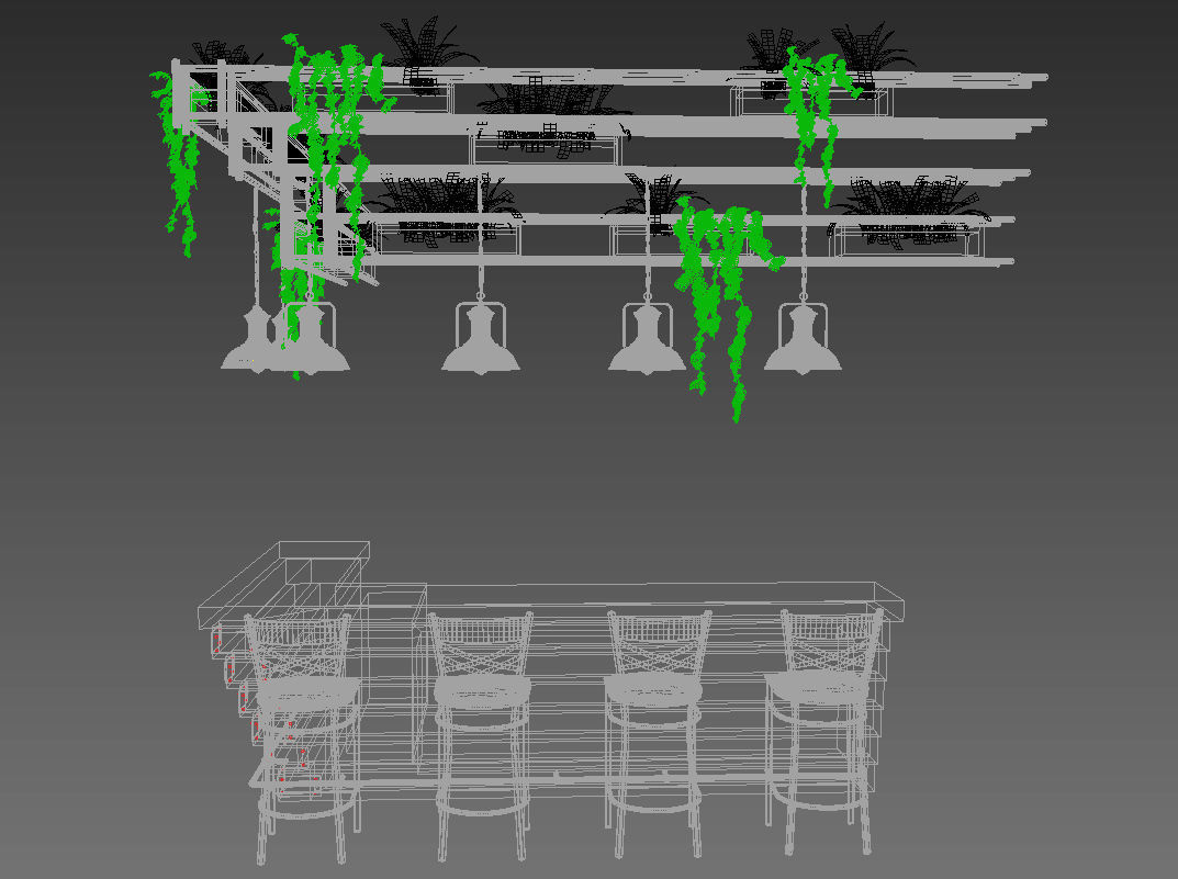 Loft Bar Collection 2 3D model_4