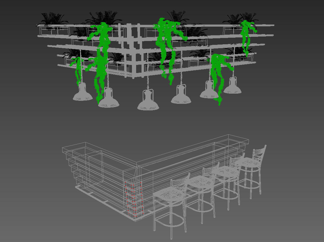 Loft Bar Collection 2 3D model_2