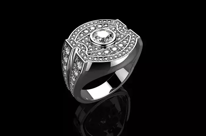 Diamond Mens Ring N3