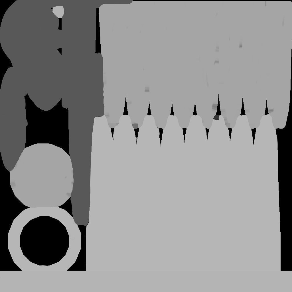 Lily in vase 3D model_3