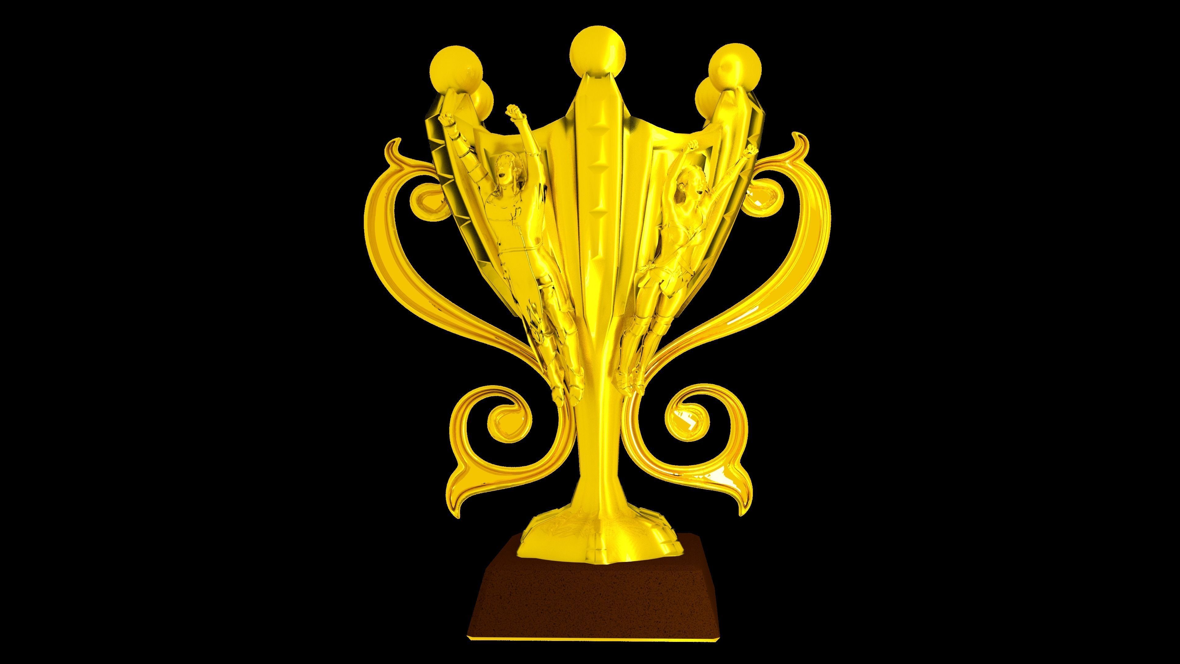 Winner Cup 3D print model_1