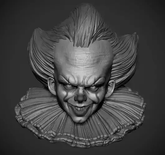PennyWise flower 3D print model