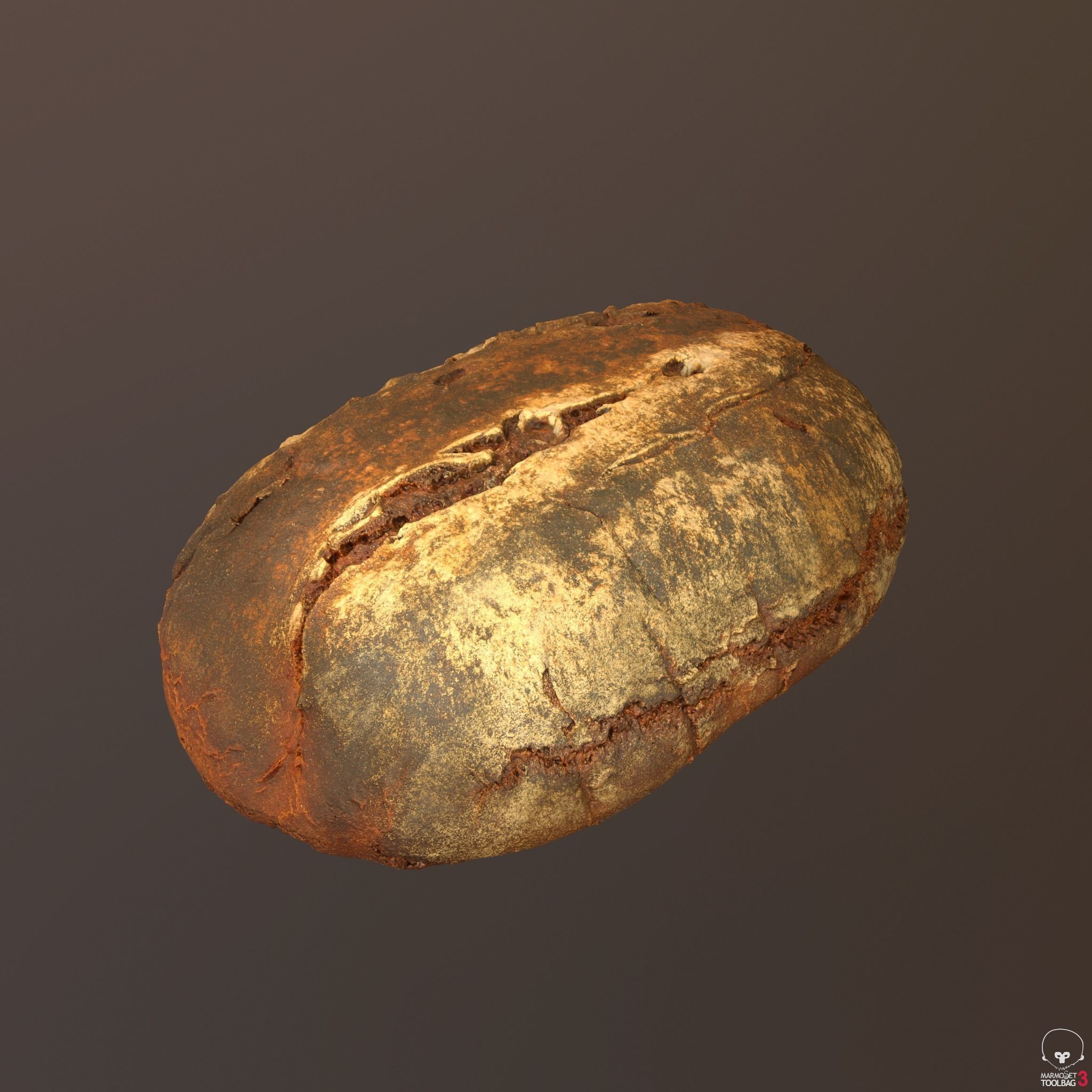 Tasty Bread 04 Low-poly 3D model_1