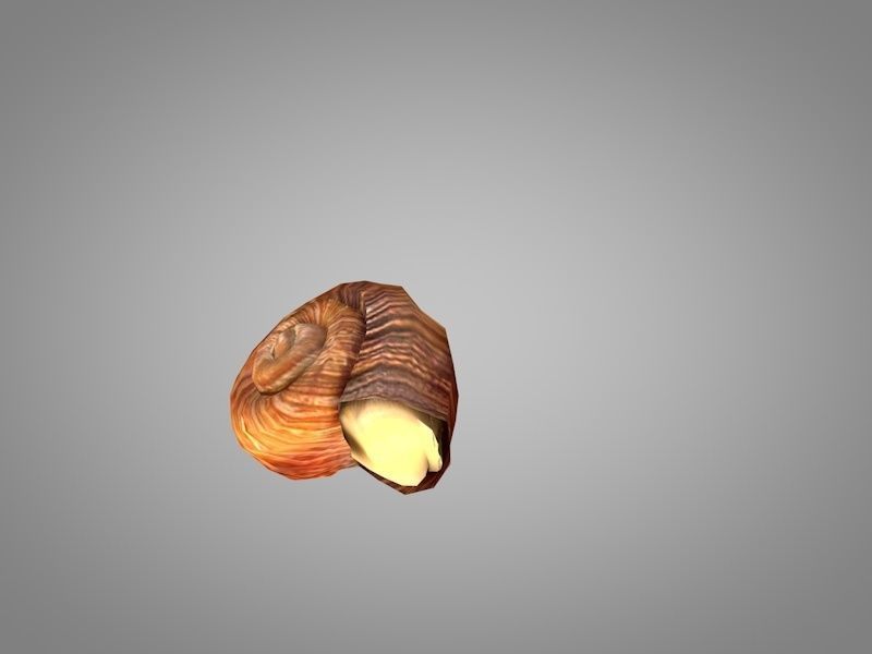 Snail Low-poly 3D model_2
