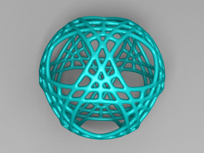 setellated Truncated 3D print model