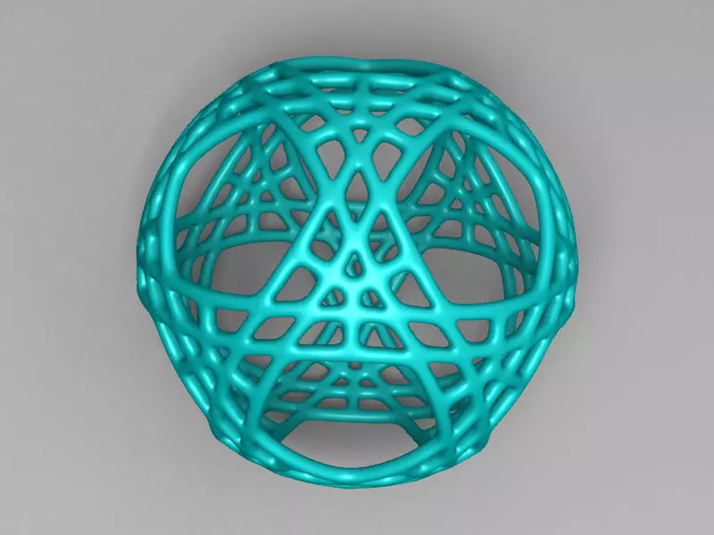 setellated Truncated 3D print model