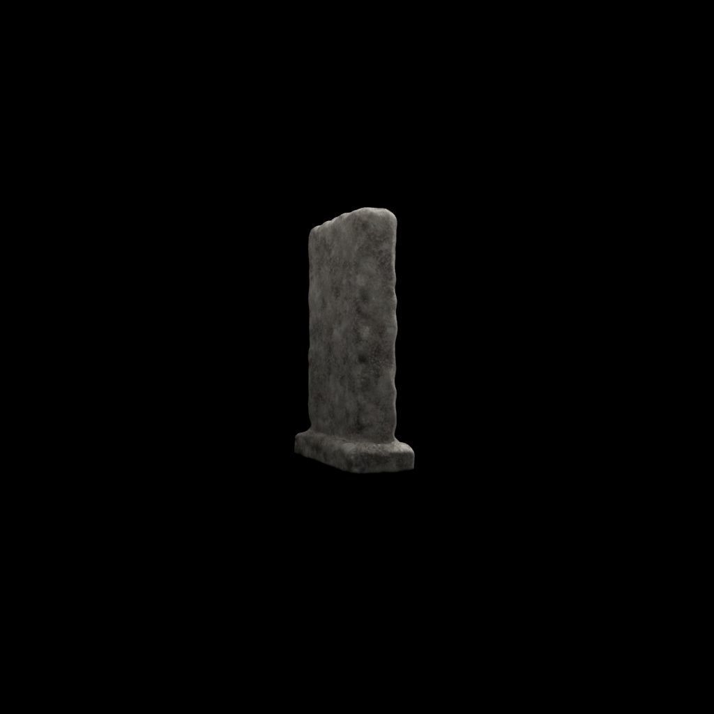 tombstone 3D model_3