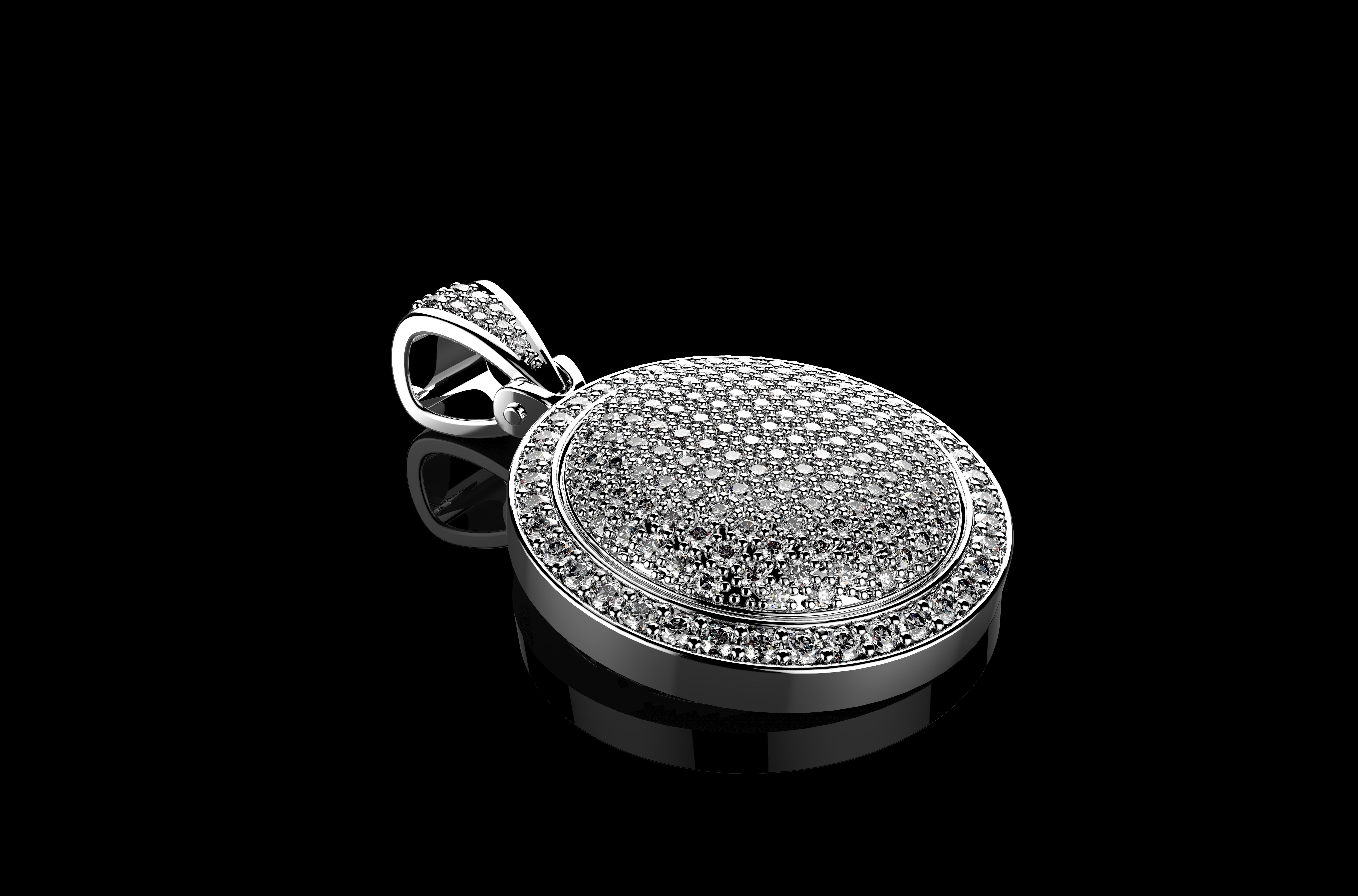 DIAMOND MEDALLION 3D print model_7