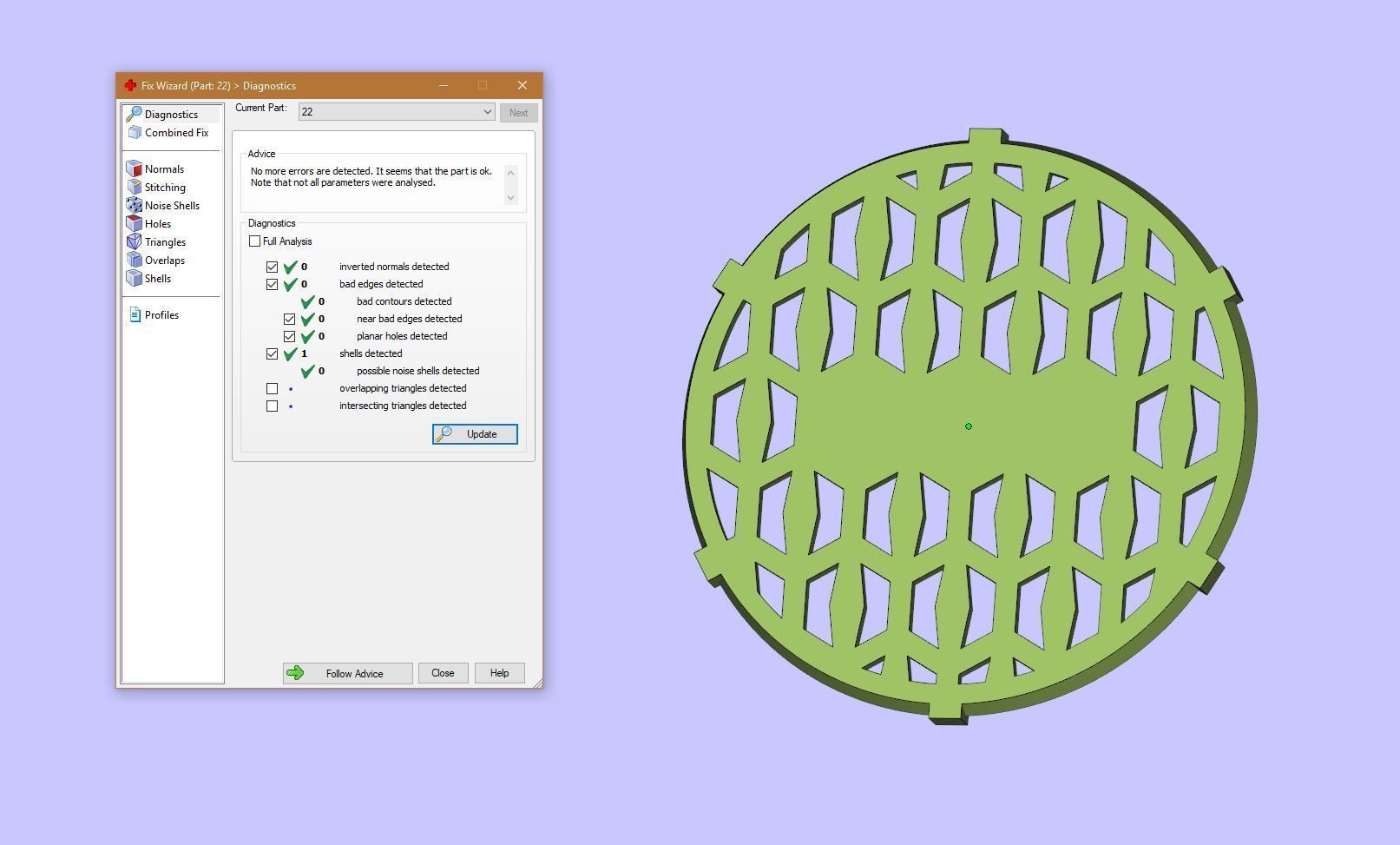 DIAMOND MEDALLION 3D print model_18