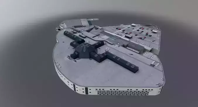 Innsbruck Shop Low-poly 3D model