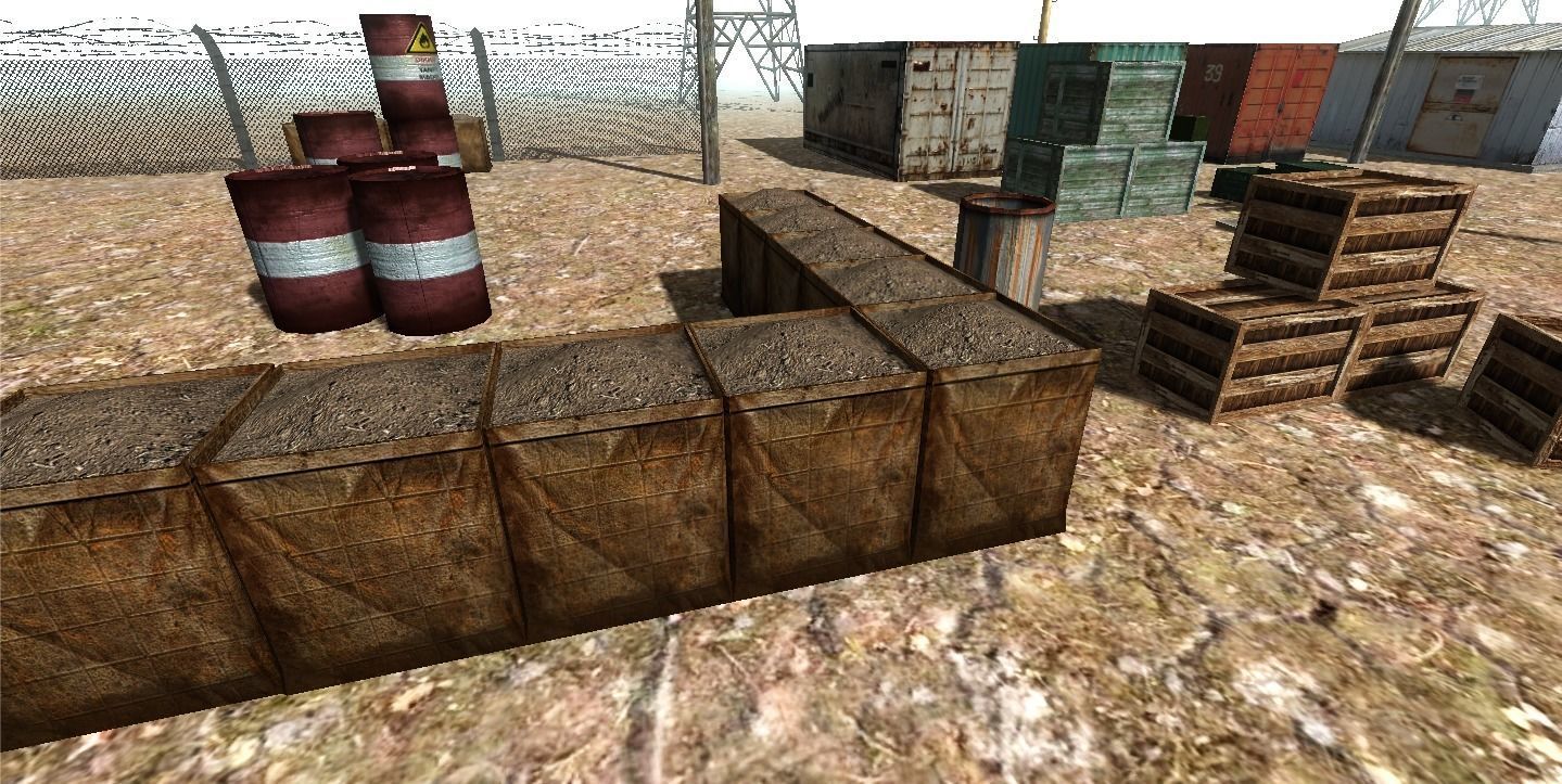 Military Prop Pack Lowpoly Game Ready Low-poly 3D model_6