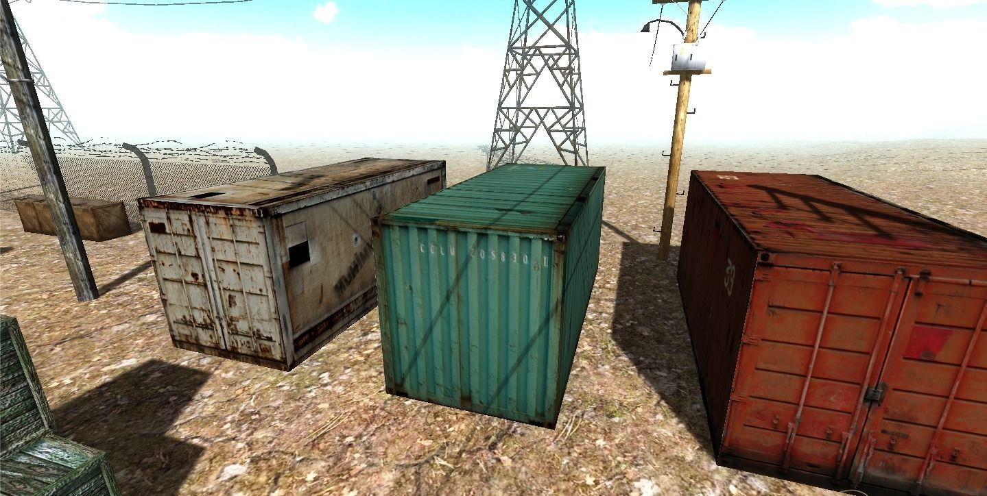 Military Prop Pack Lowpoly Game Ready Low-poly 3D model_9