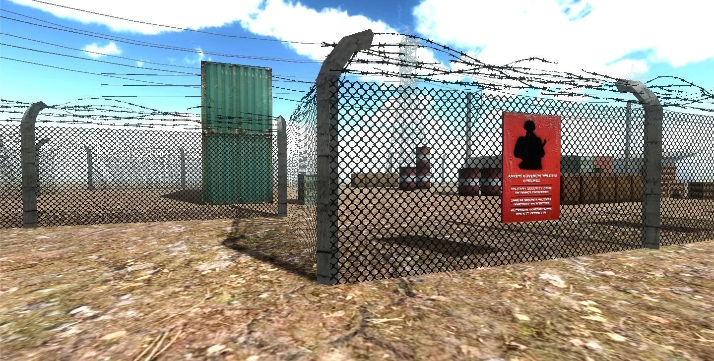 Military Prop Pack Lowpoly Game Ready Low-poly 3D model_4