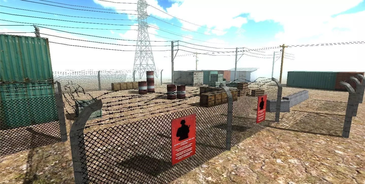 Military Prop Pack Lowpoly Game Ready Low-poly 3D model_0