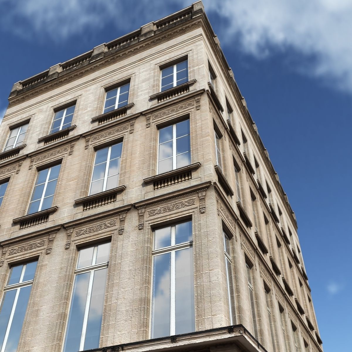 Apartment House 118 Low Poly Low-poly 3D model_3