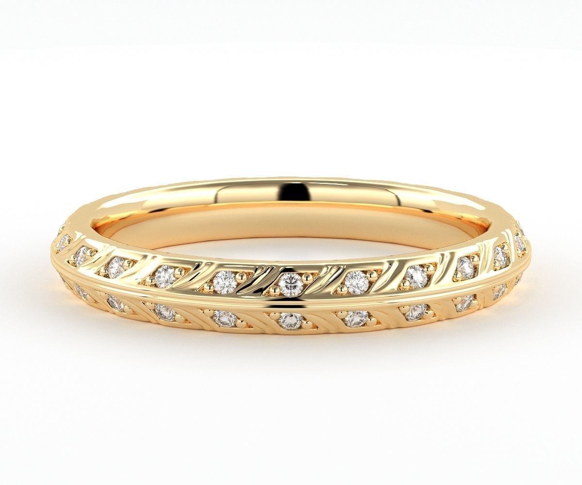 Florette Beauty Rings 3D print model_1