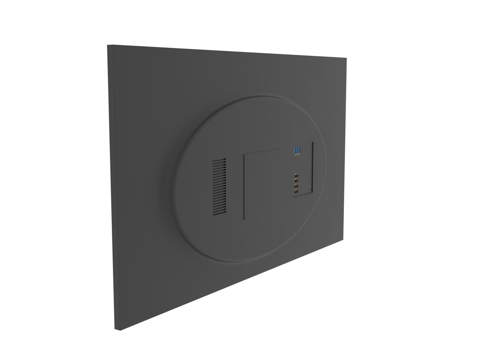 32-inch Monitor GMARVR32A000 Low-poly 3D model_5