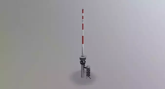 Bern Bantinger Tower Low-poly 3D model