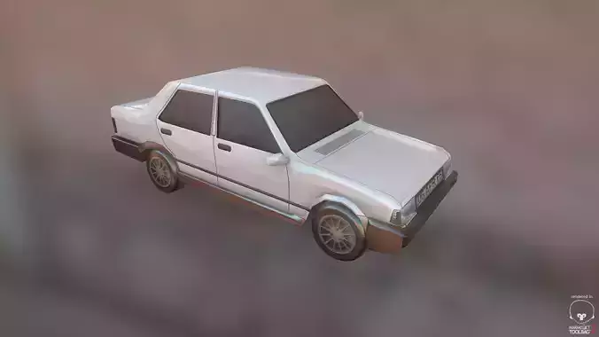 Tofas Sahin Car Araba Arac Dogan SLX  Turkish  Older Car Fiat