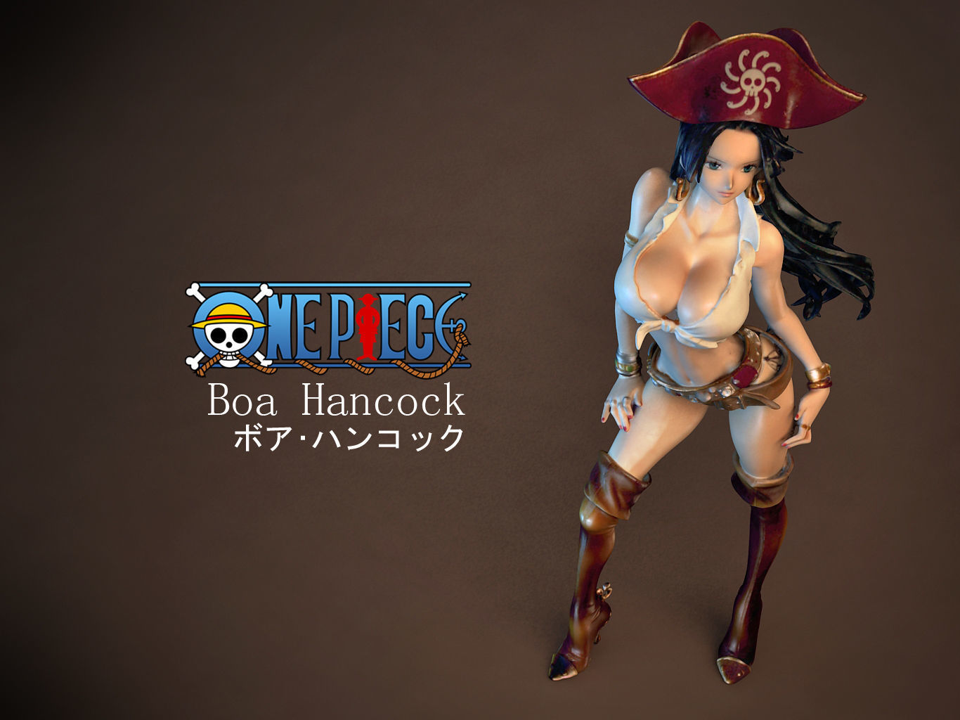 Boa flag diamond ship 3D model_1