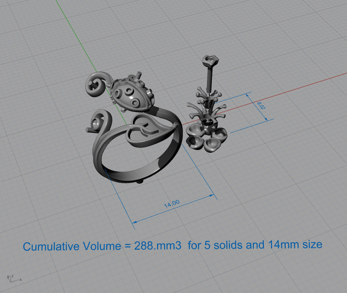 Ladybug ring - original 3D print model_5