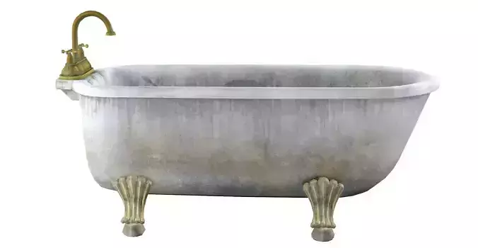 Old bathtub