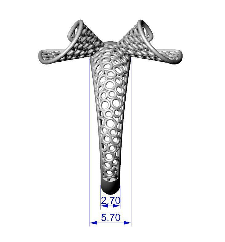 Stylized ring 3D print model_13