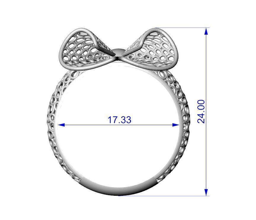 Stylized ring 3D print model_12