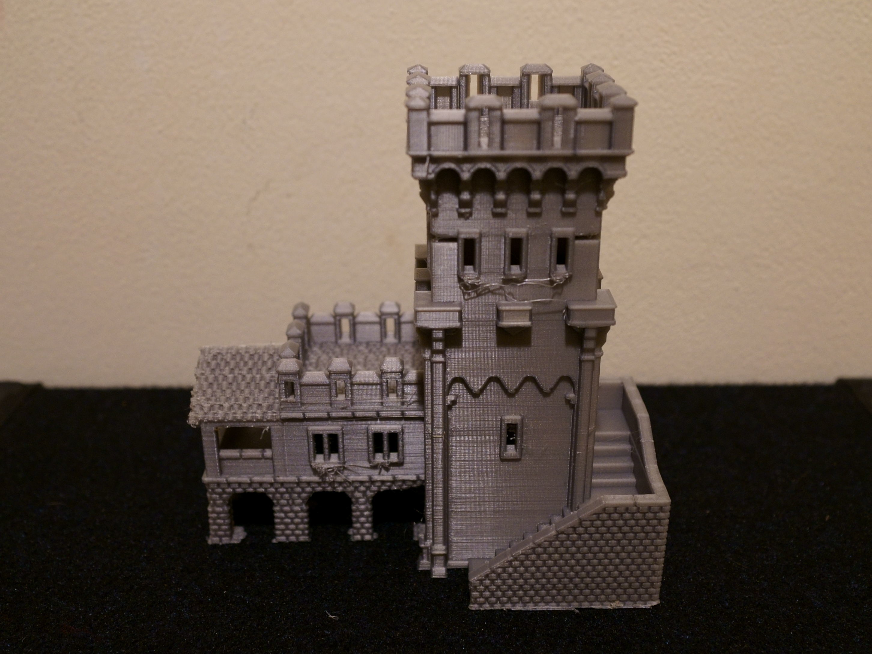 Medieval House 71 3D print model 3D model_5