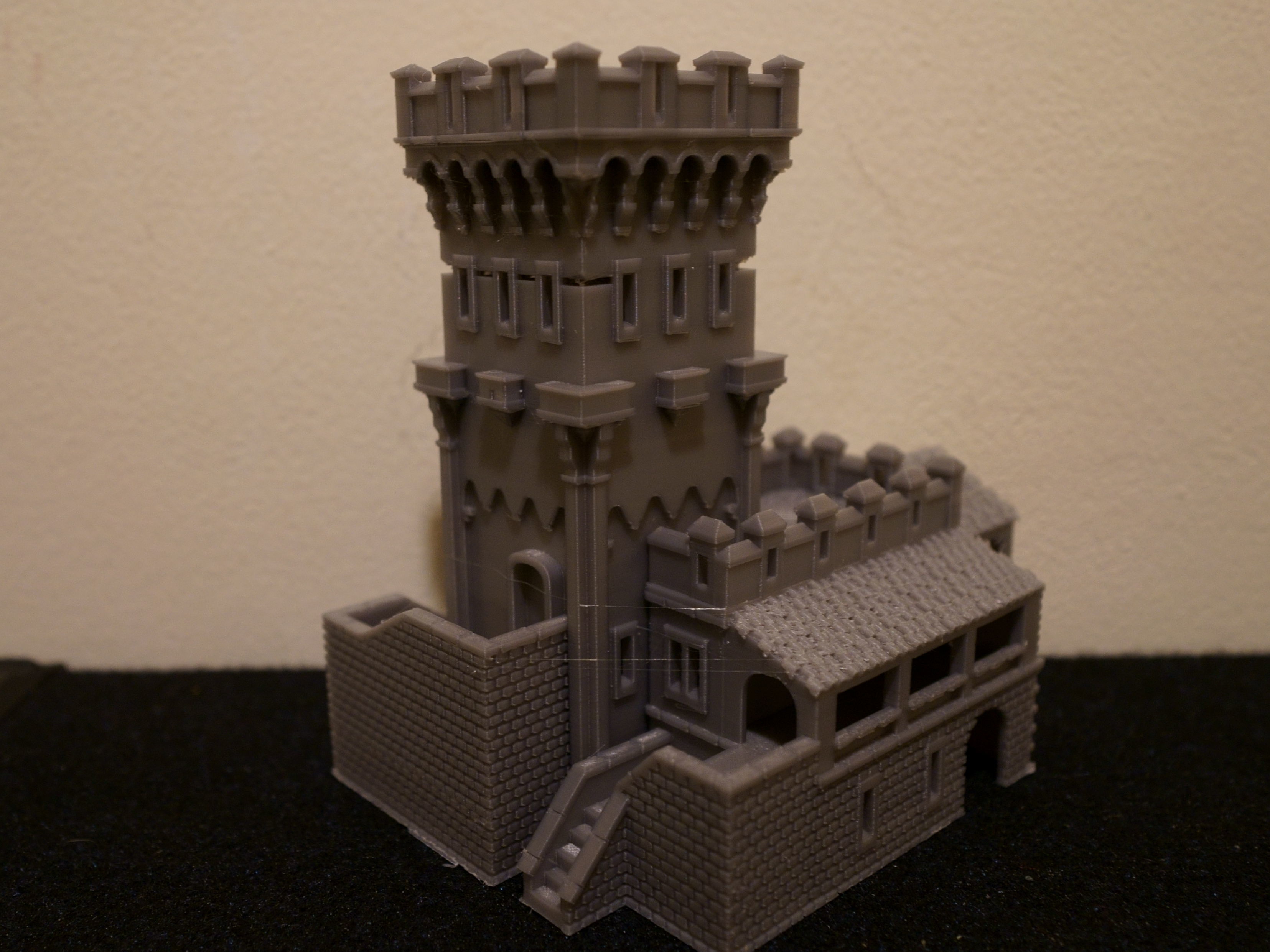 Medieval House 71 3D print model 3D model_8