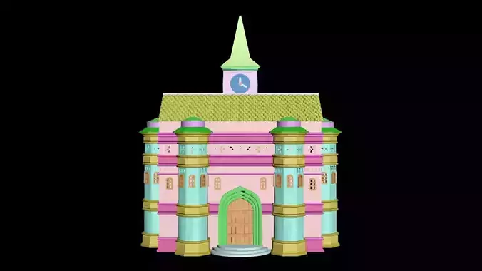 Medieval House 67 3D print model