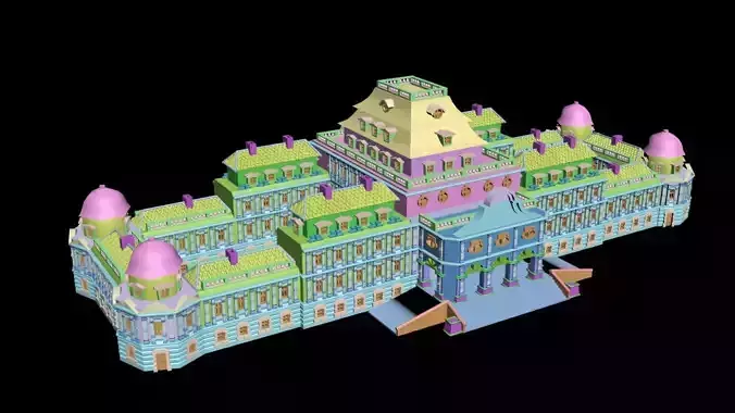 Medieval House 661 3D print model