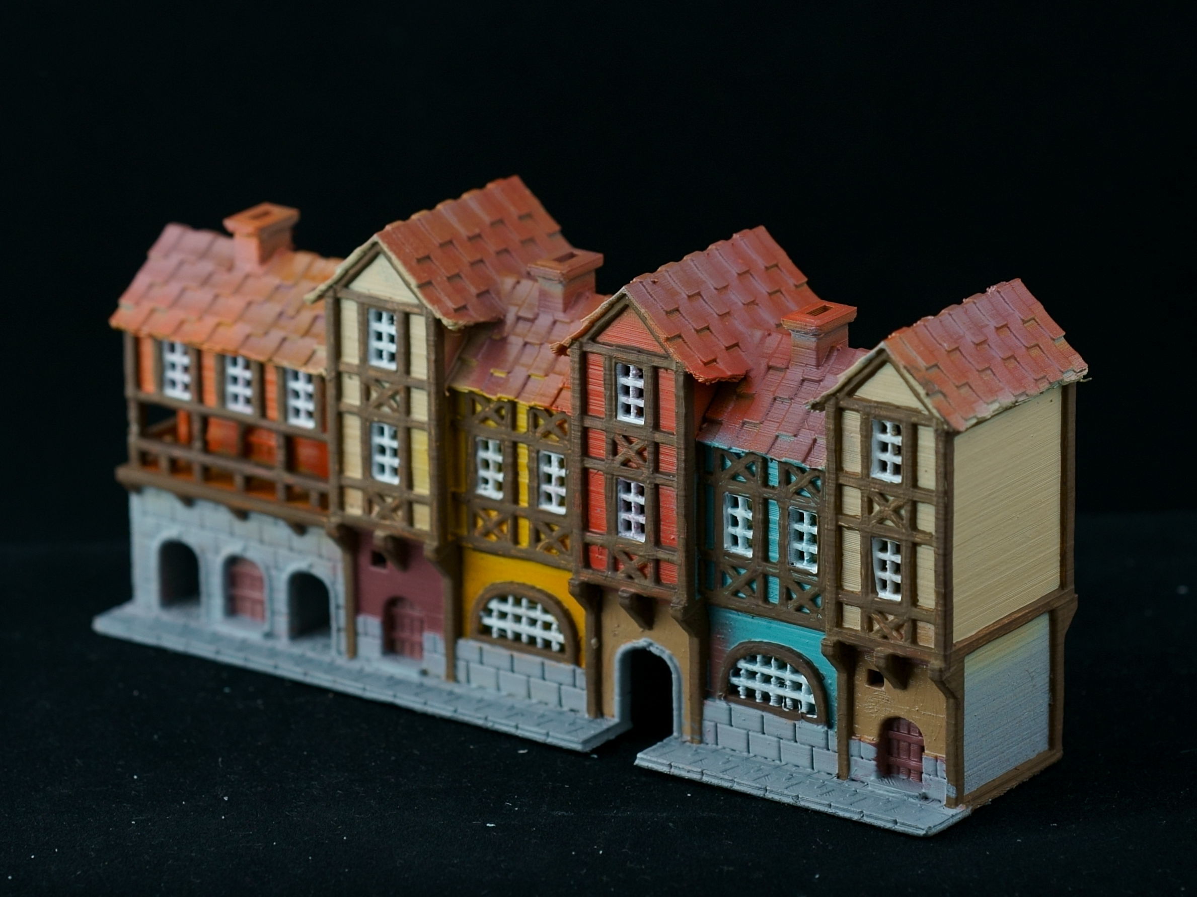 Medieval House 47 3D print model 3D model_6