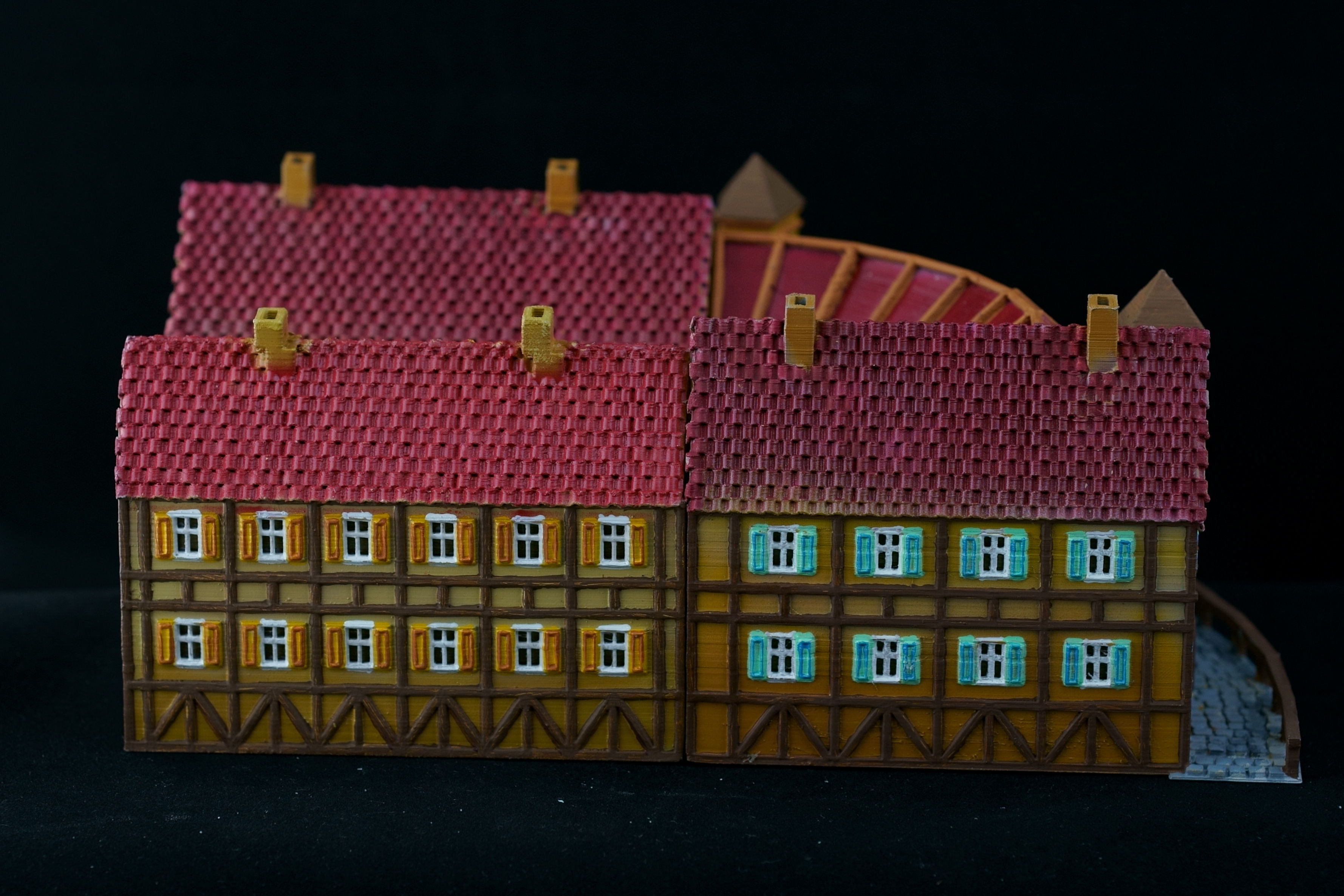 Medieval House 42 3D print model 3D model_7