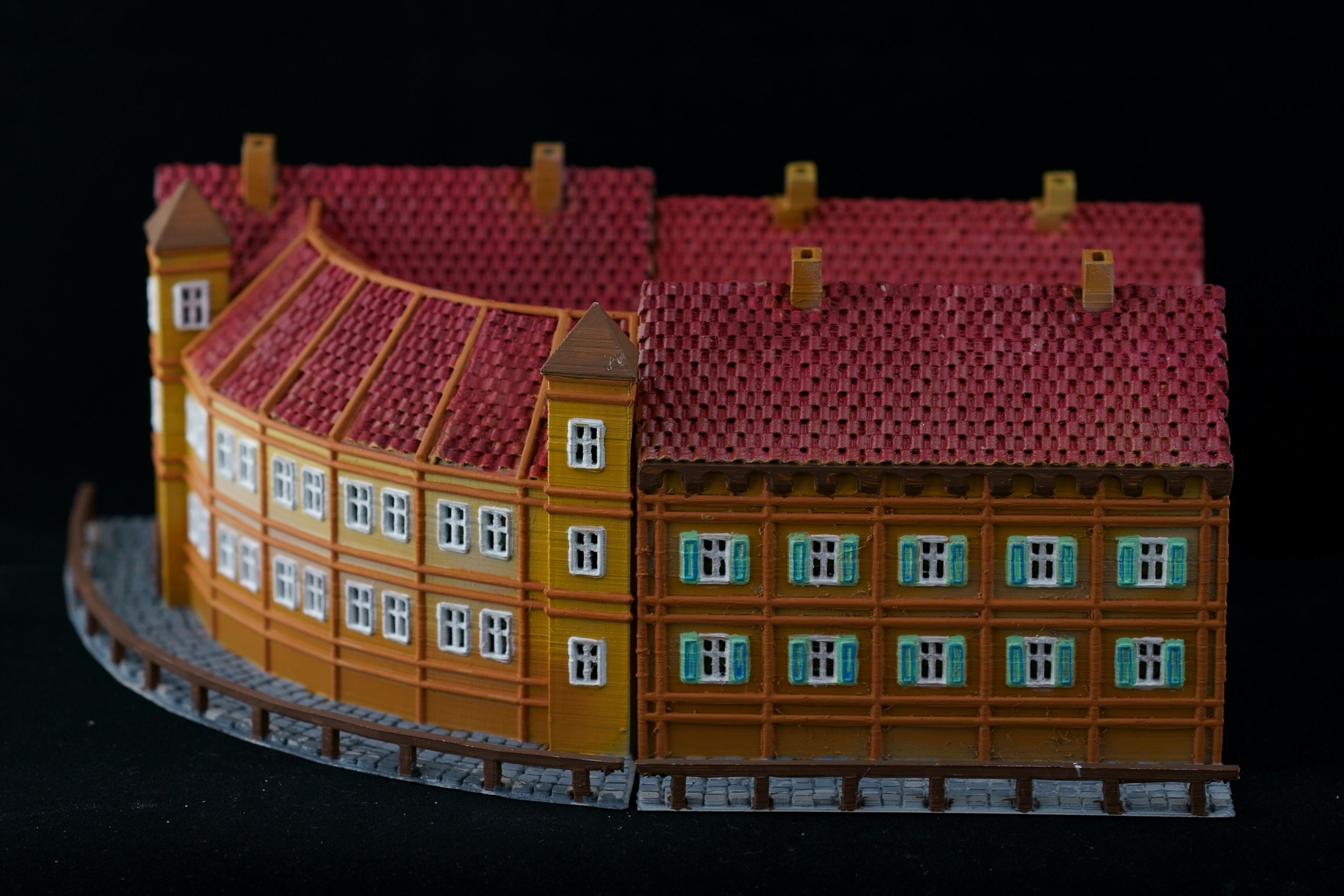 Medieval House 42 3D print model 3D model_5