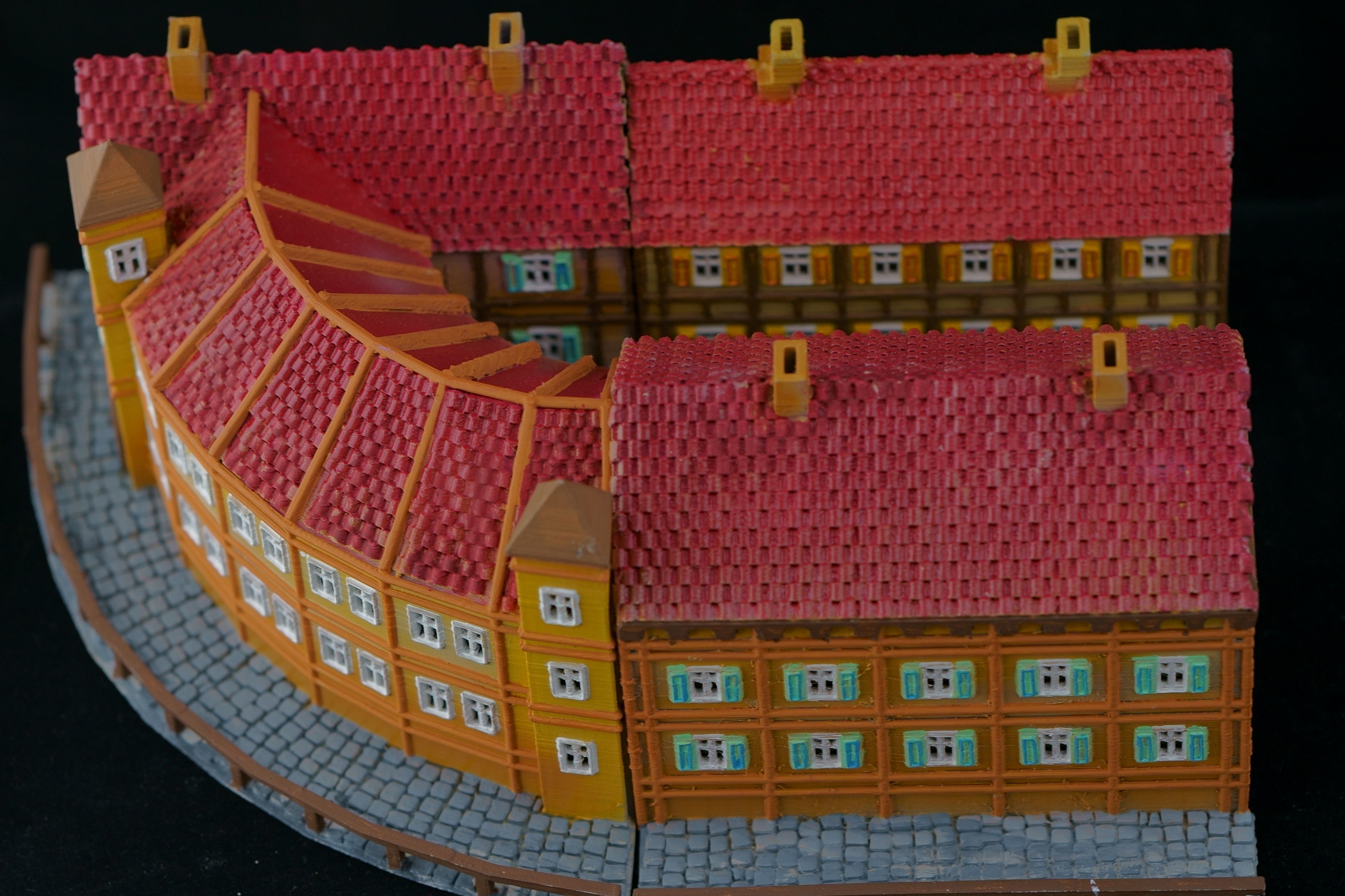 Medieval House 42 3D print model 3D model_8