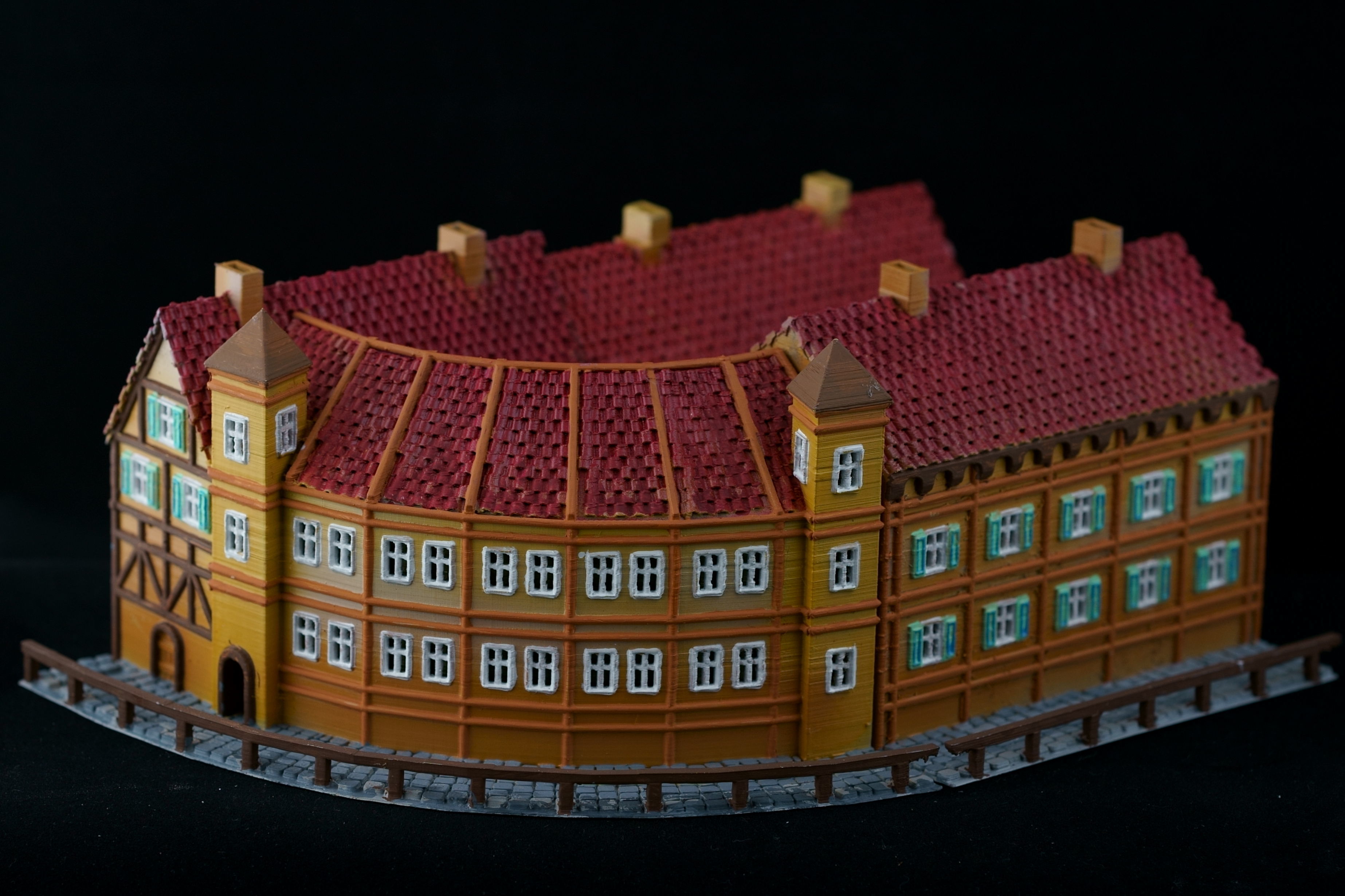 Medieval House 42 3D print model 3D model_6