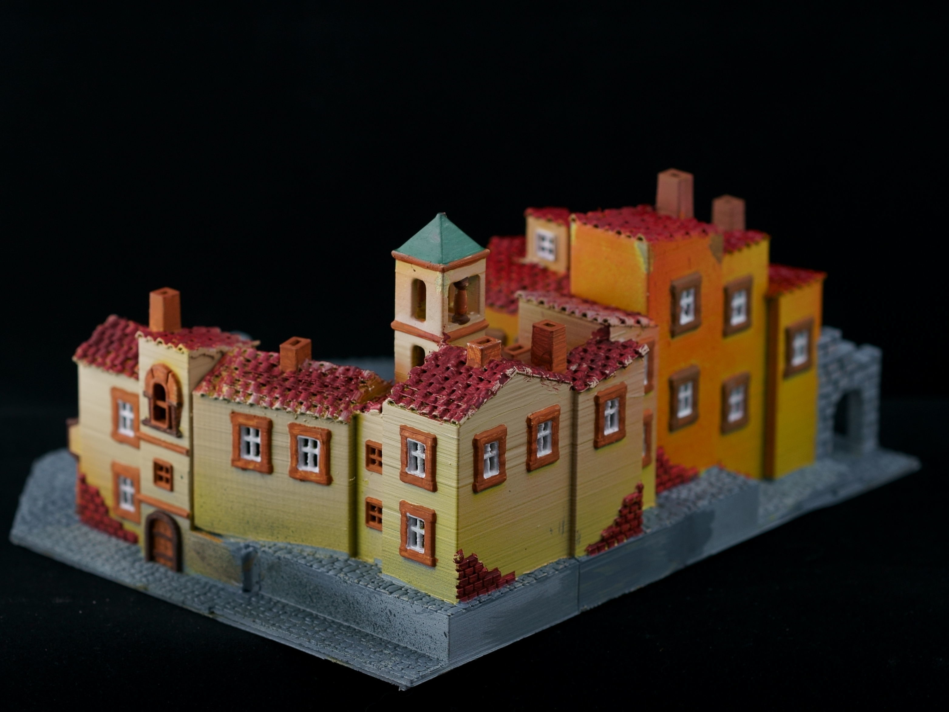 Medieval House 41 3D print model 3D model_9