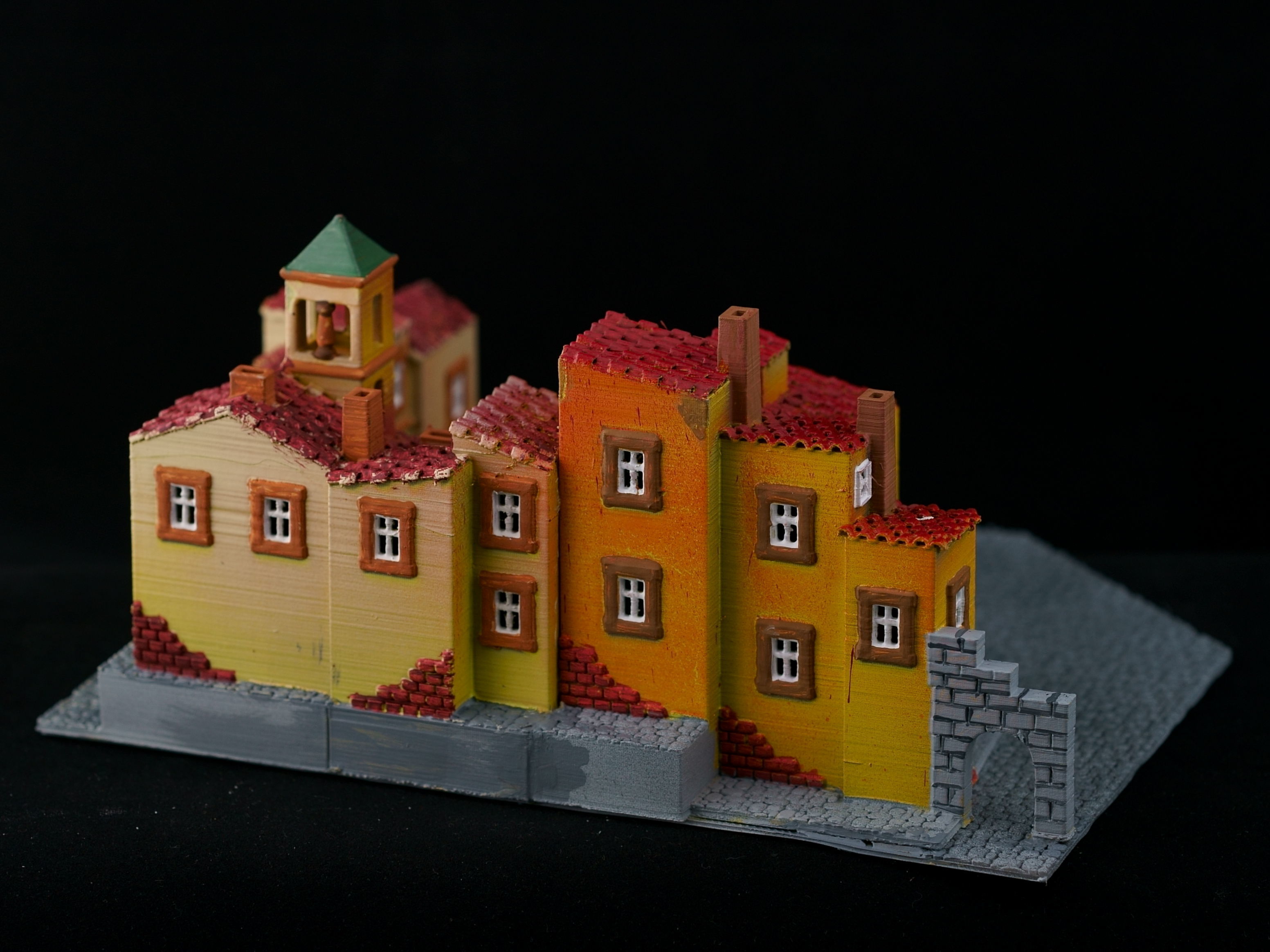 Medieval House 41 3D print model 3D model_8