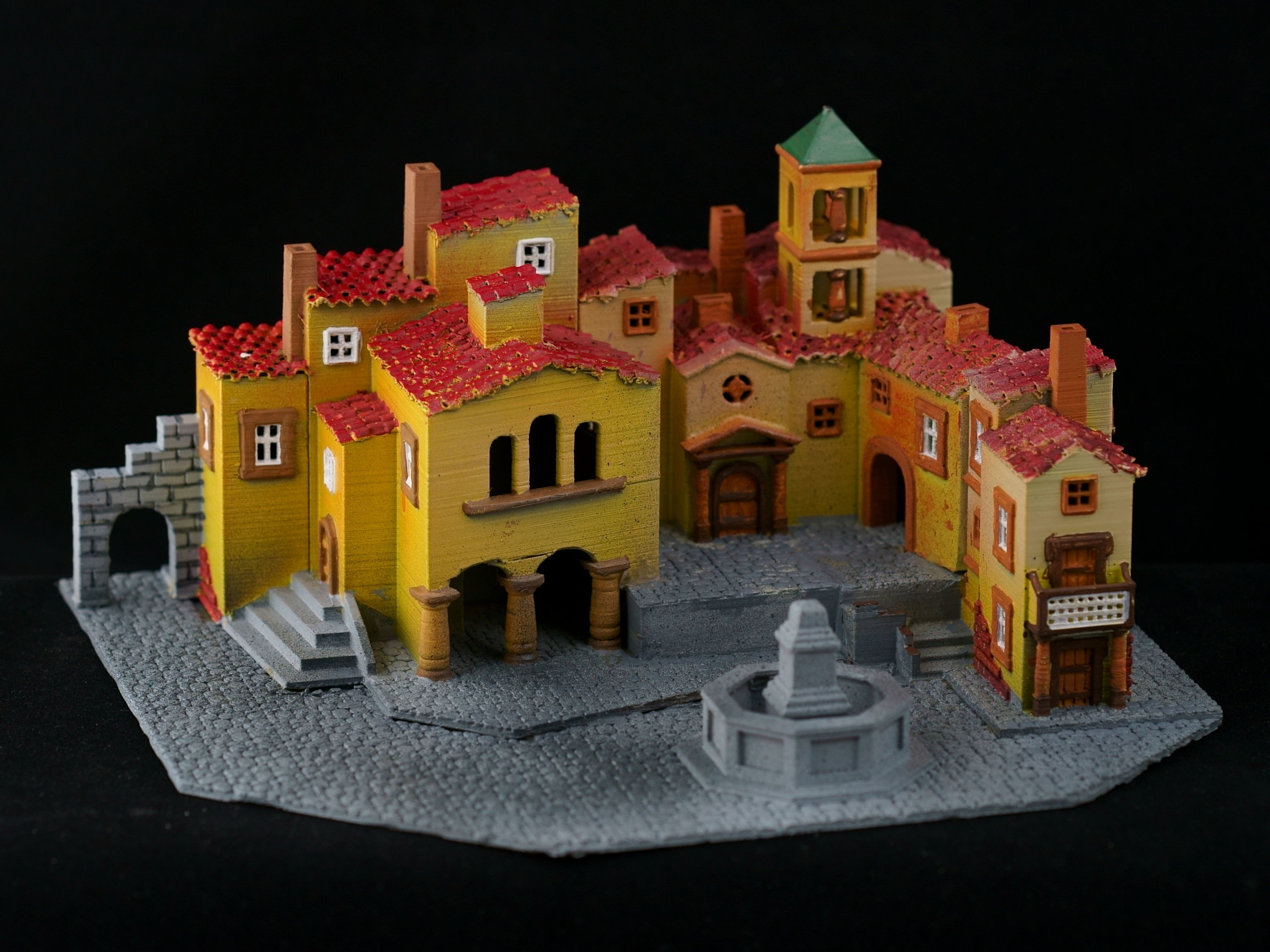 Medieval House 41 3D print model 3D model_6