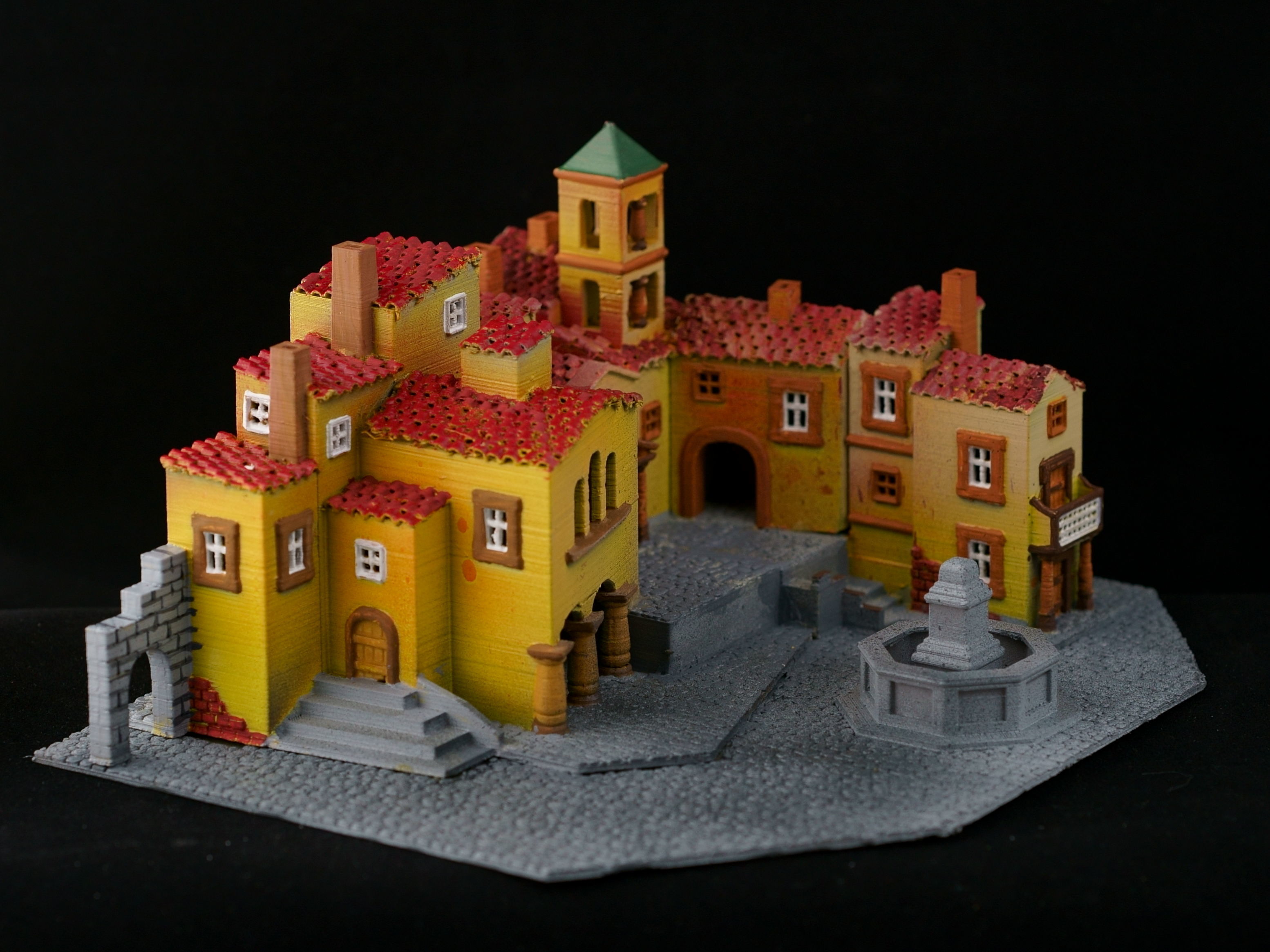 Medieval House 41 3D print model 3D model_7