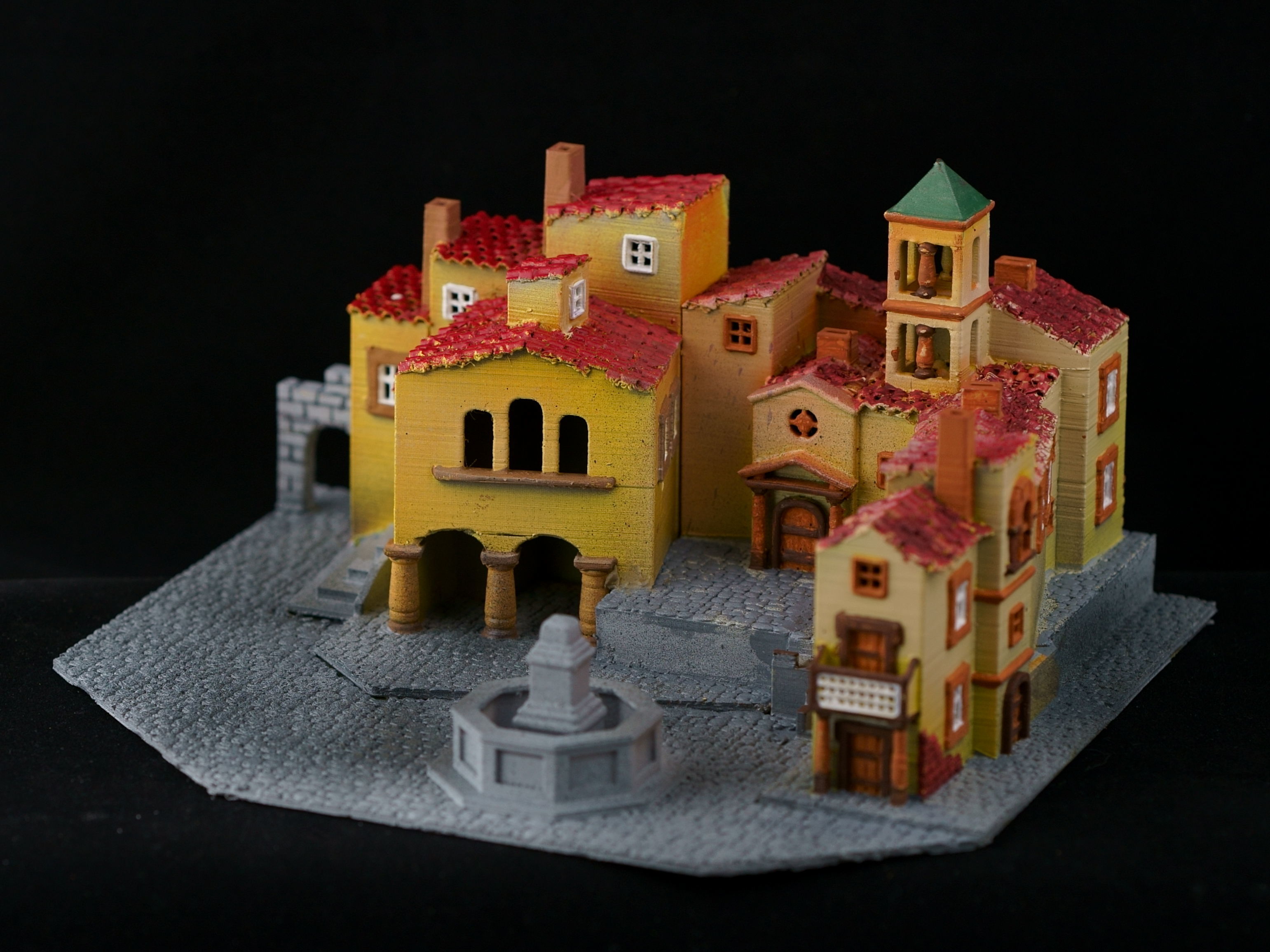 Medieval House 41 3D print model 3D model_5