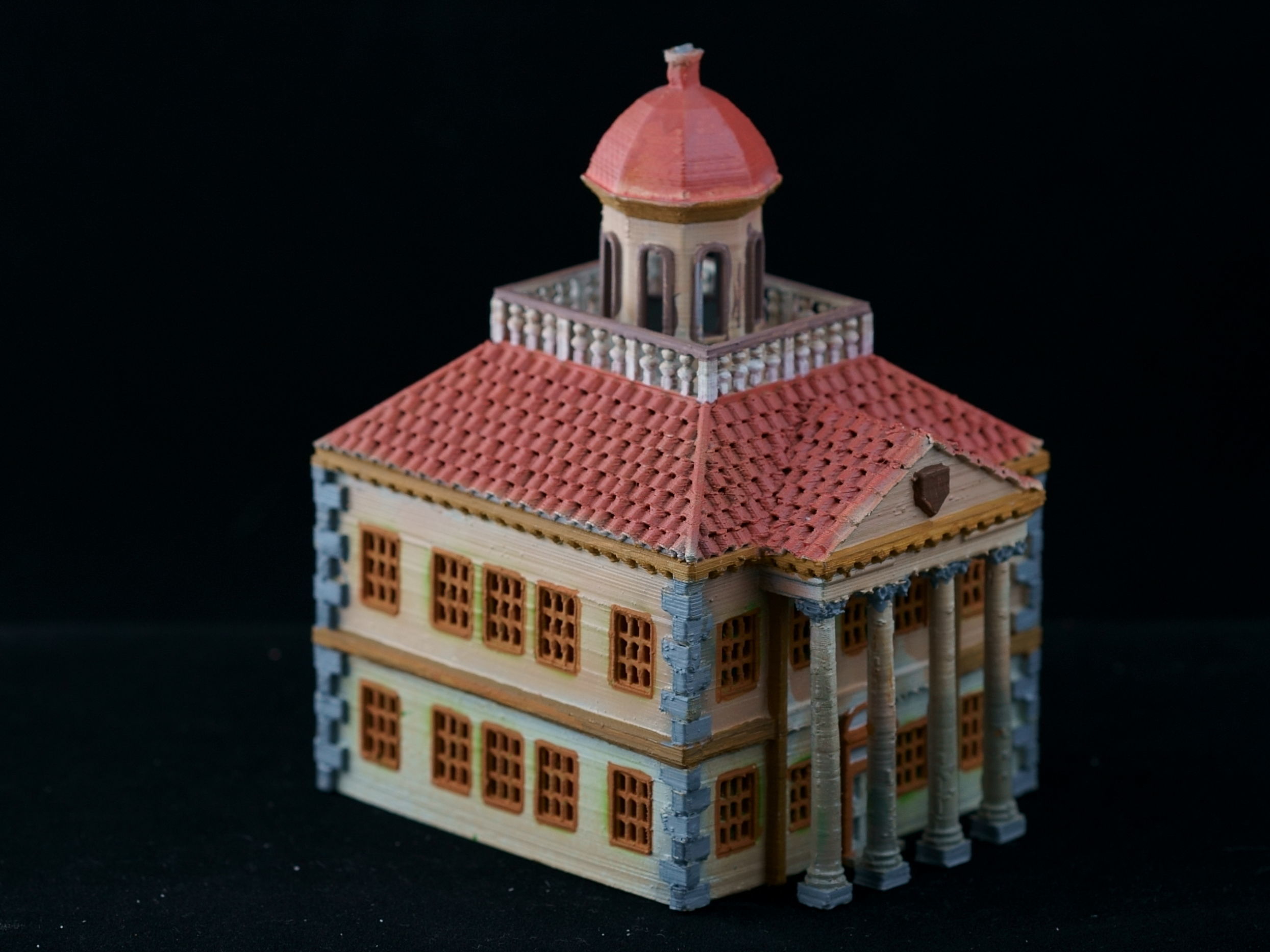 Medieval House 34 3D print model 3D model_8