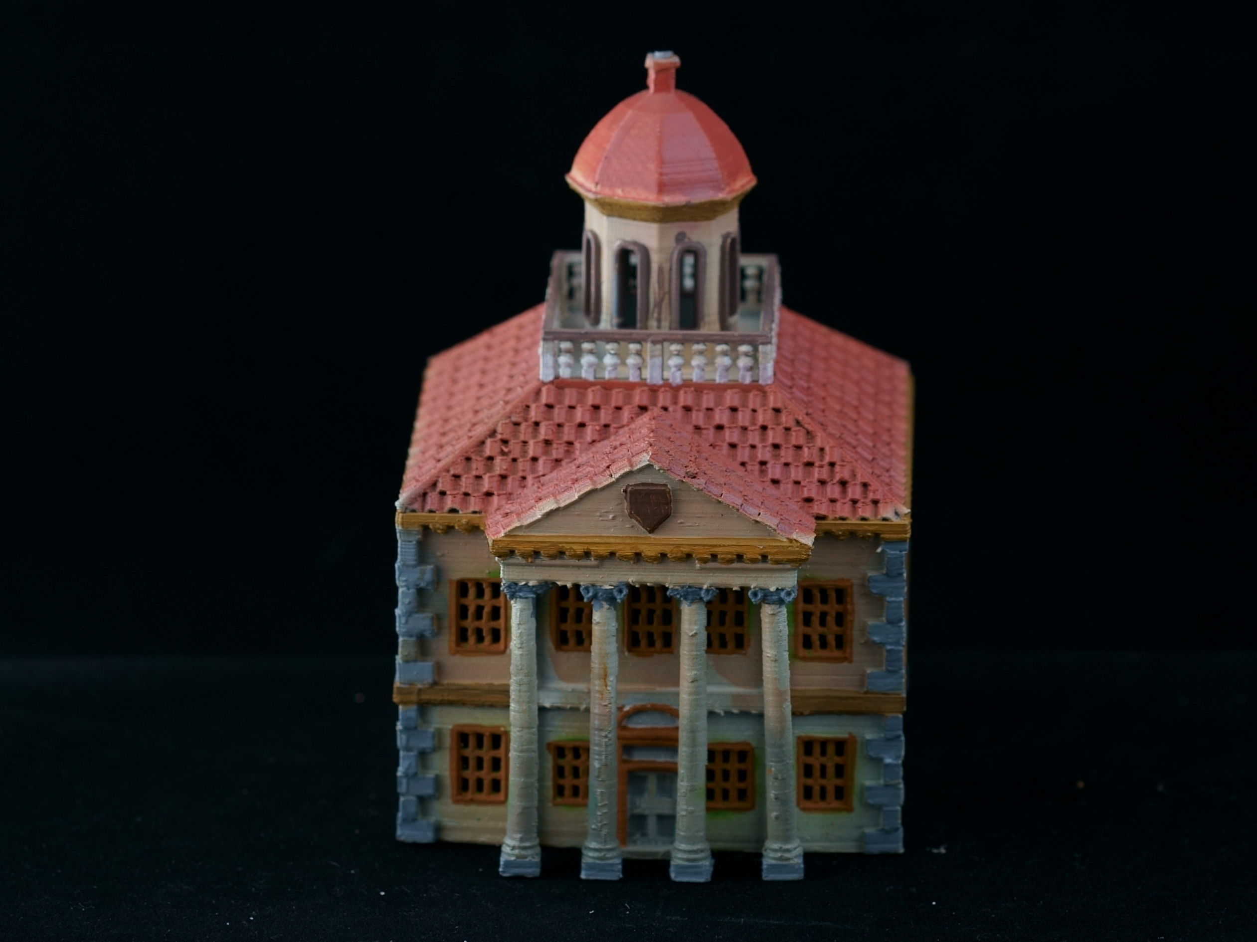 Medieval House 34 3D print model 3D model_5