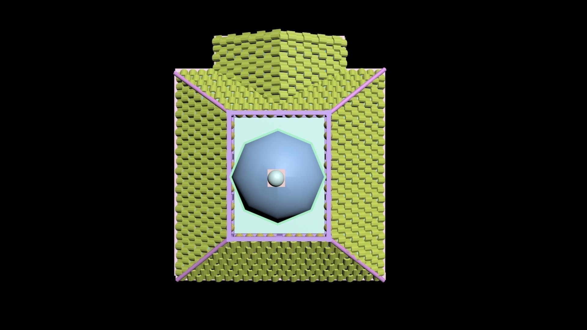 Medieval House 34 3D print model 3D model_4