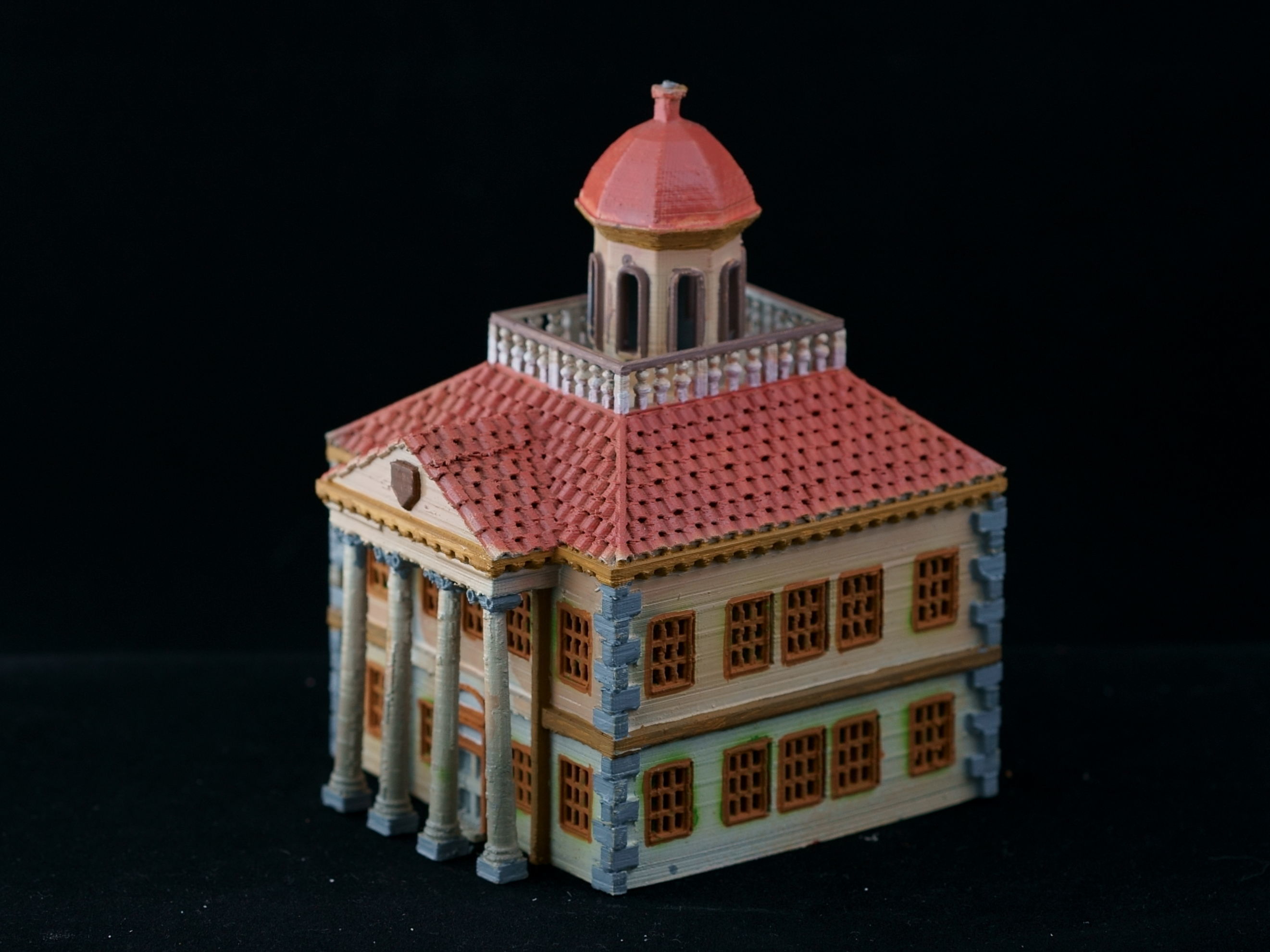 Medieval House 34 3D print model 3D model_6