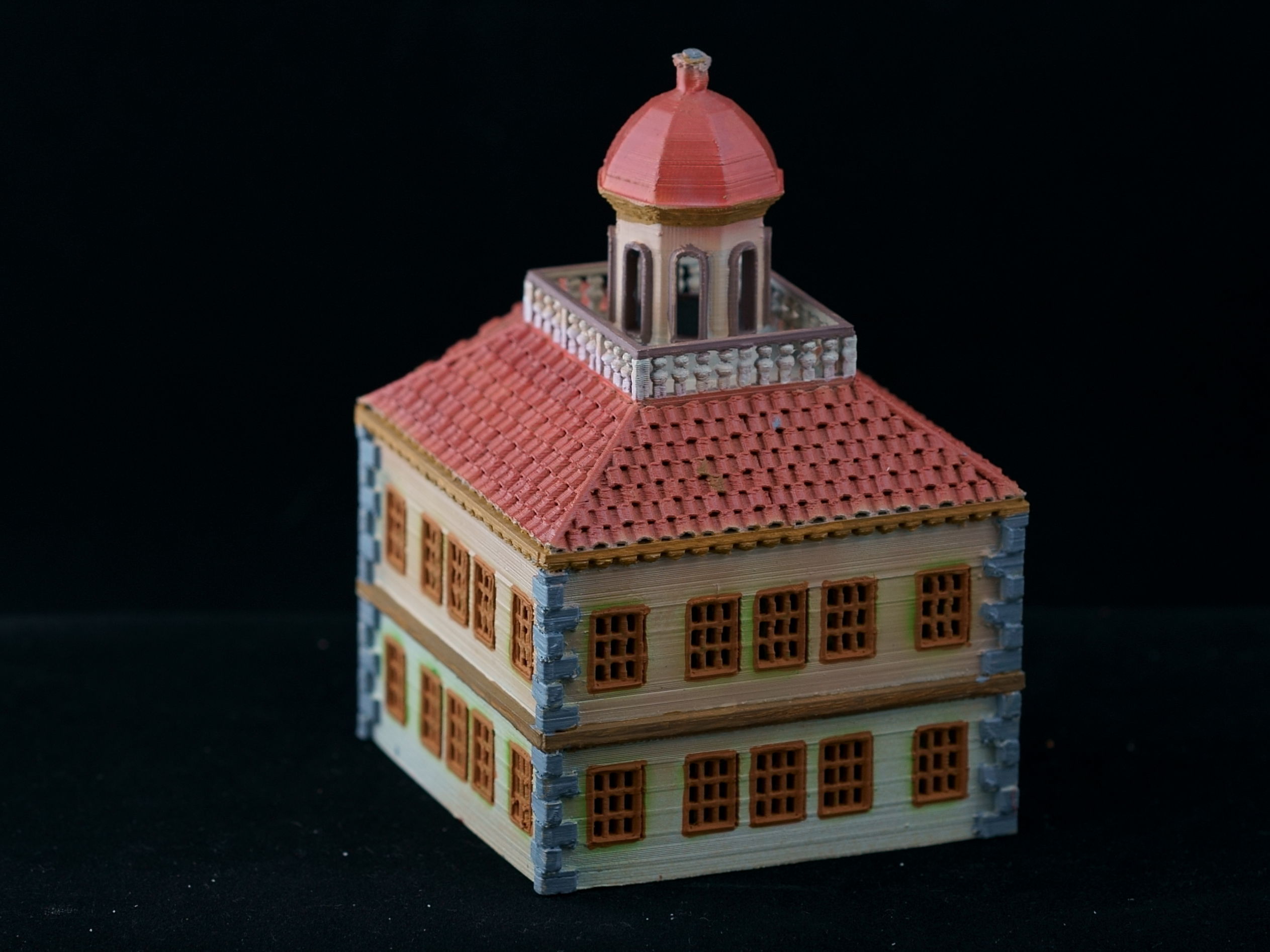 Medieval House 34 3D print model 3D model_7